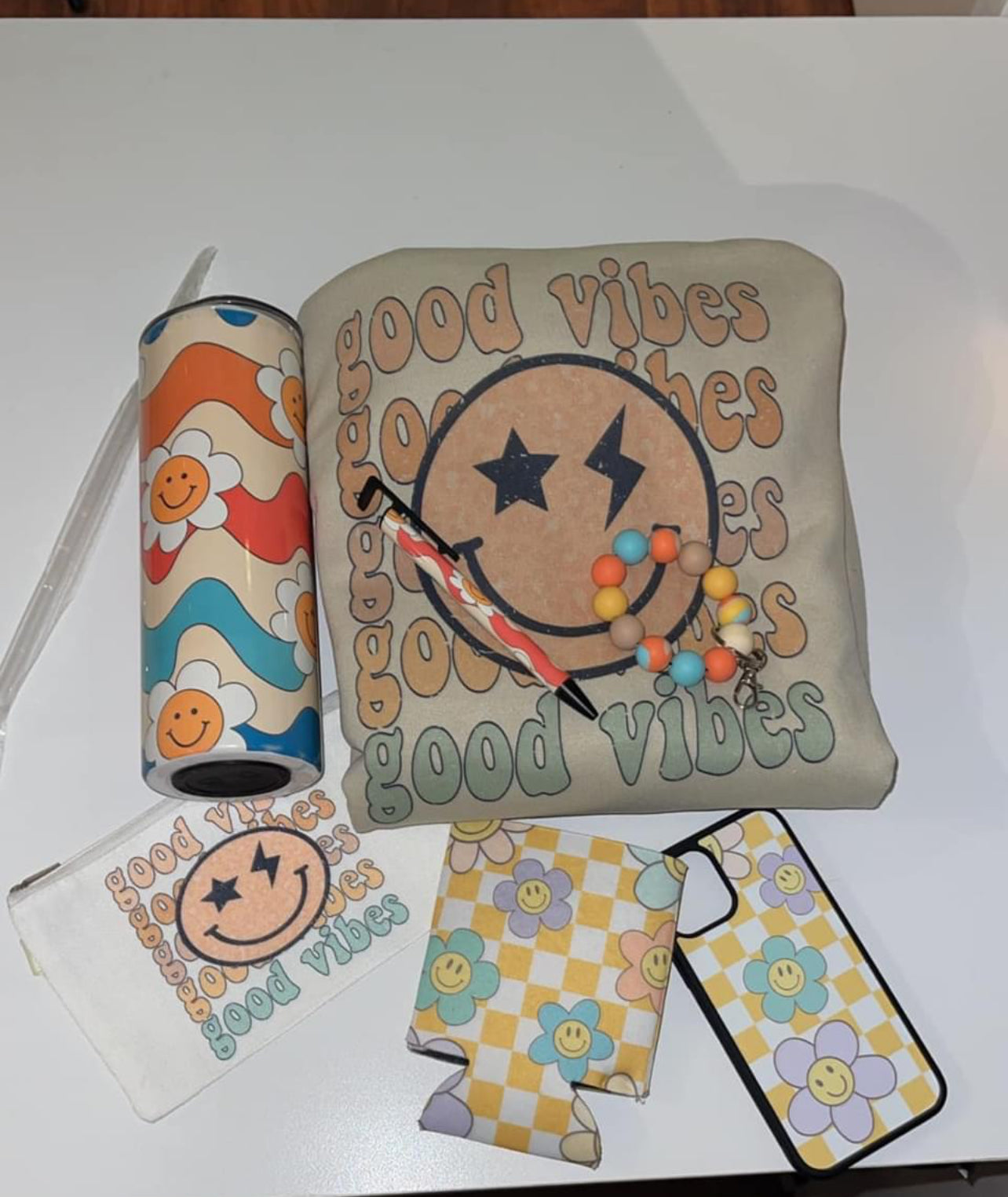 Good vibes tumbler box