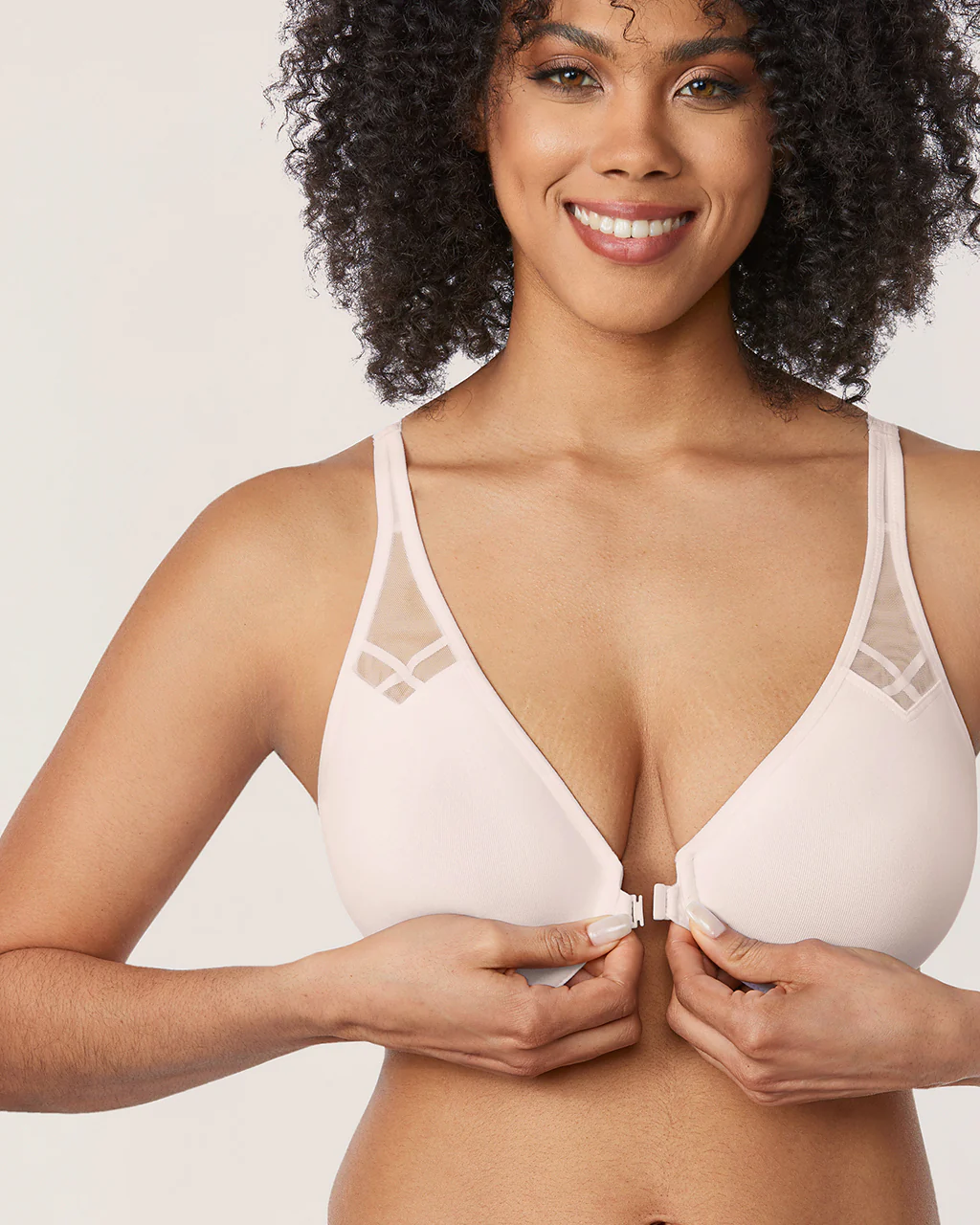 Front Closure Unlined Bra