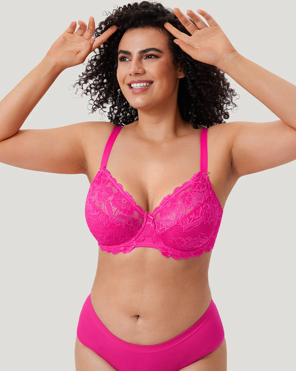 Floral Lace Underwired Bra