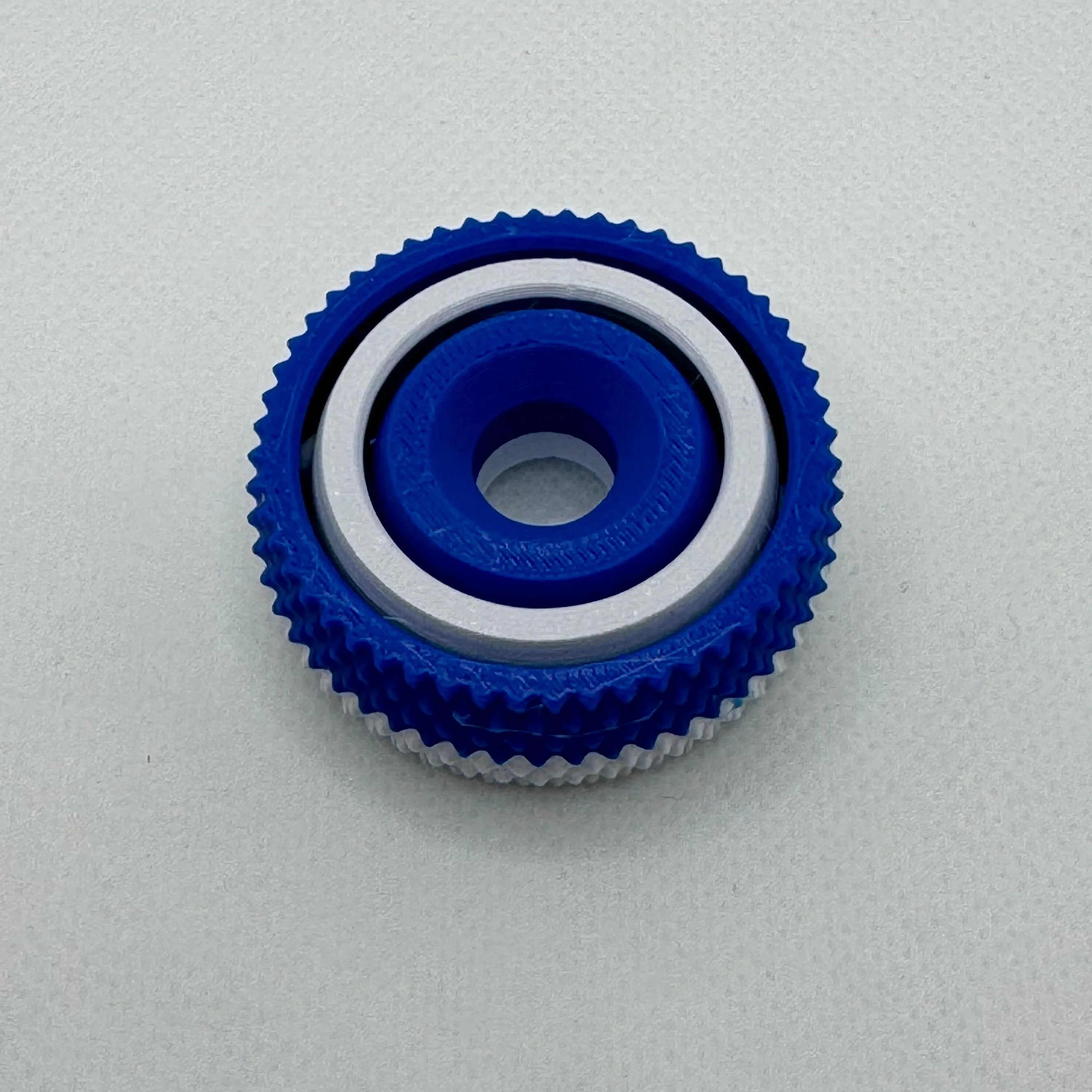 Textured Multi-Colored GyroFidget Spinner