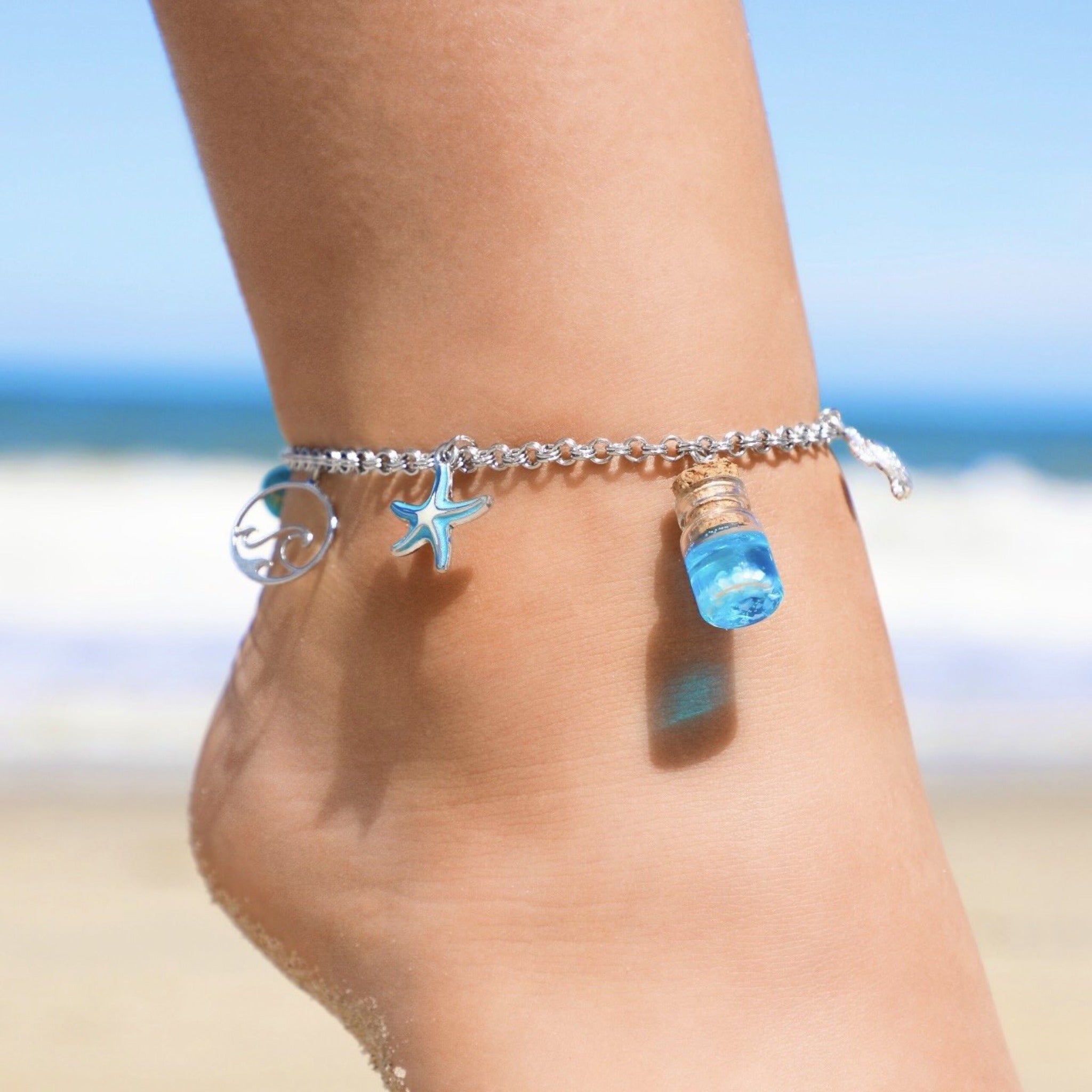 Drift Bottle Anklet