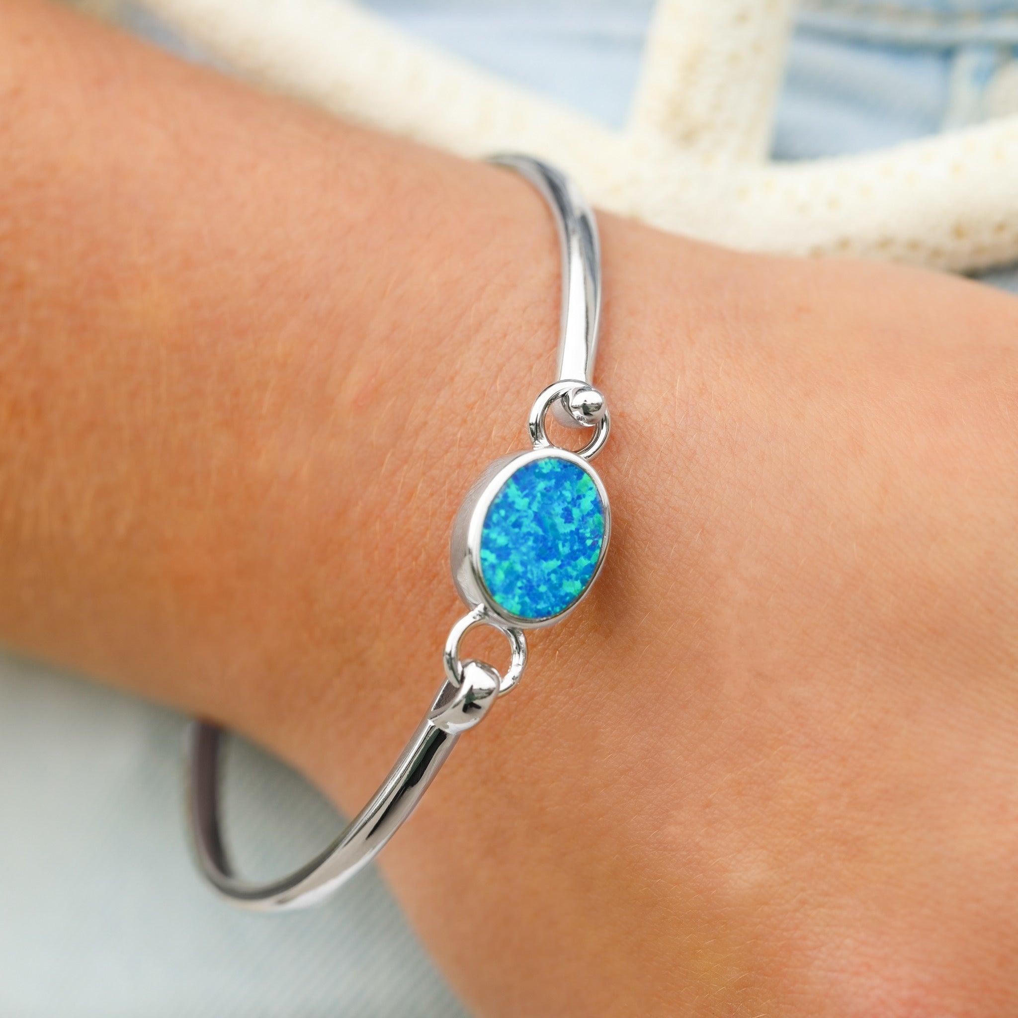 Opal Porthole Cuff