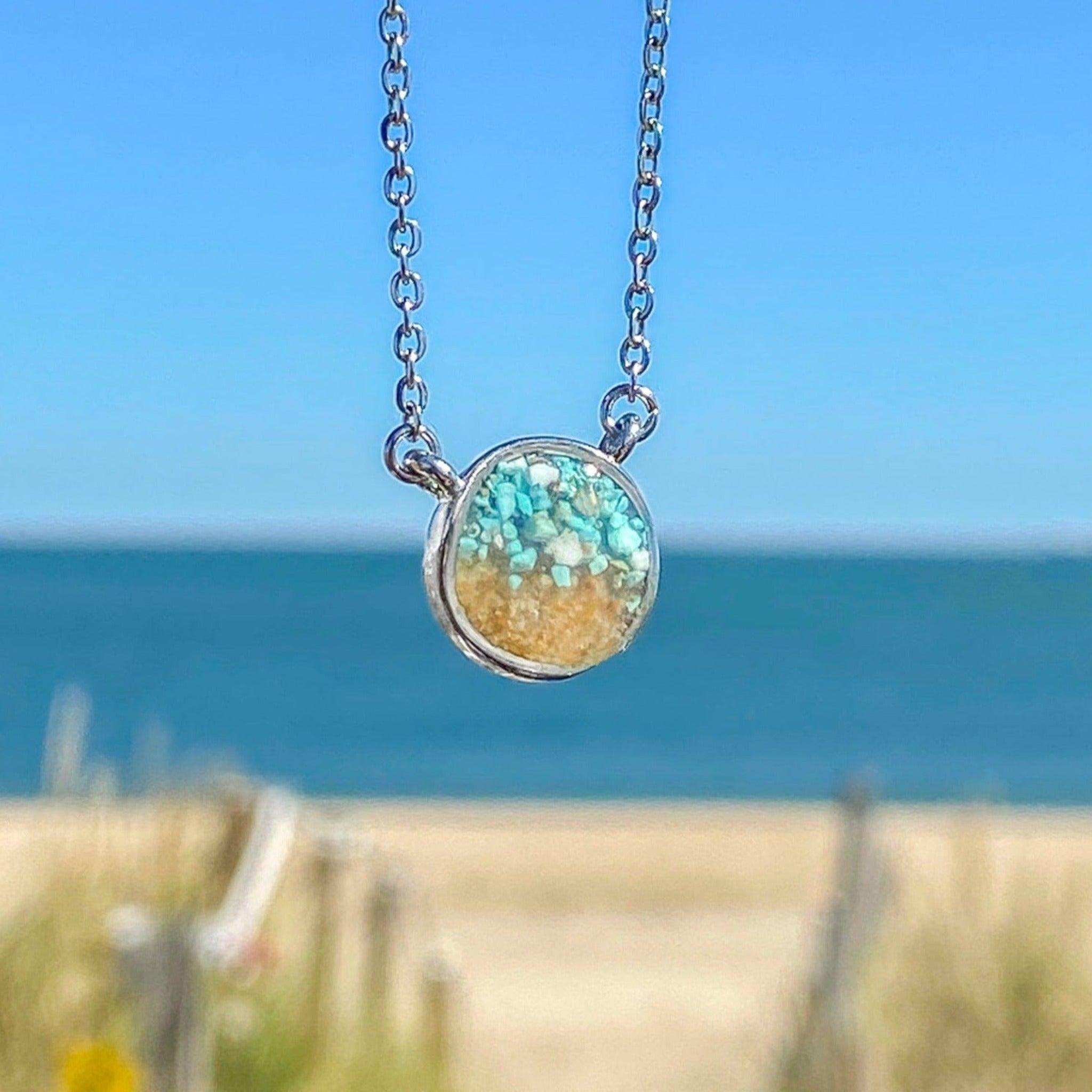 Gradient Circle Necklace