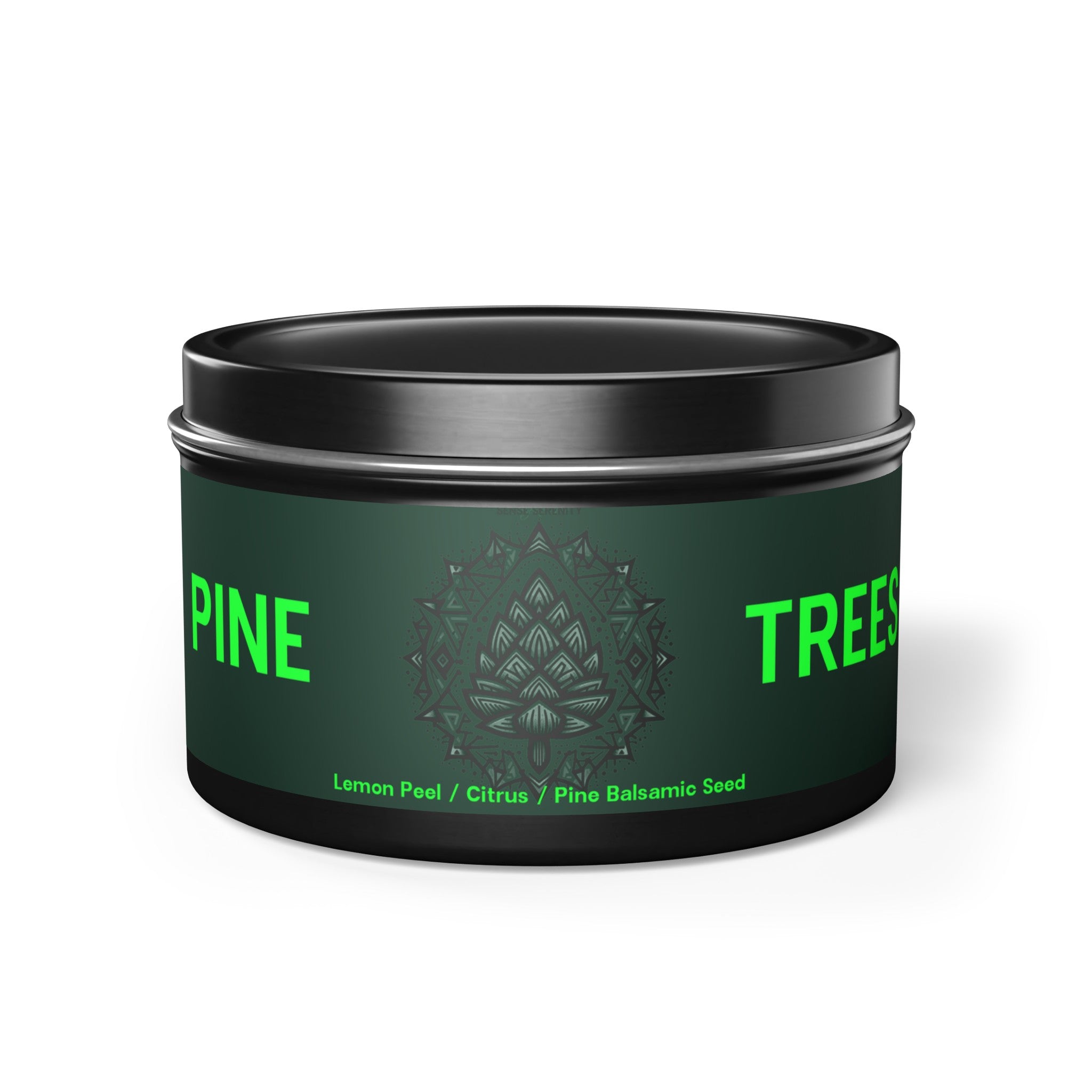 Pine Trees Tin Candles