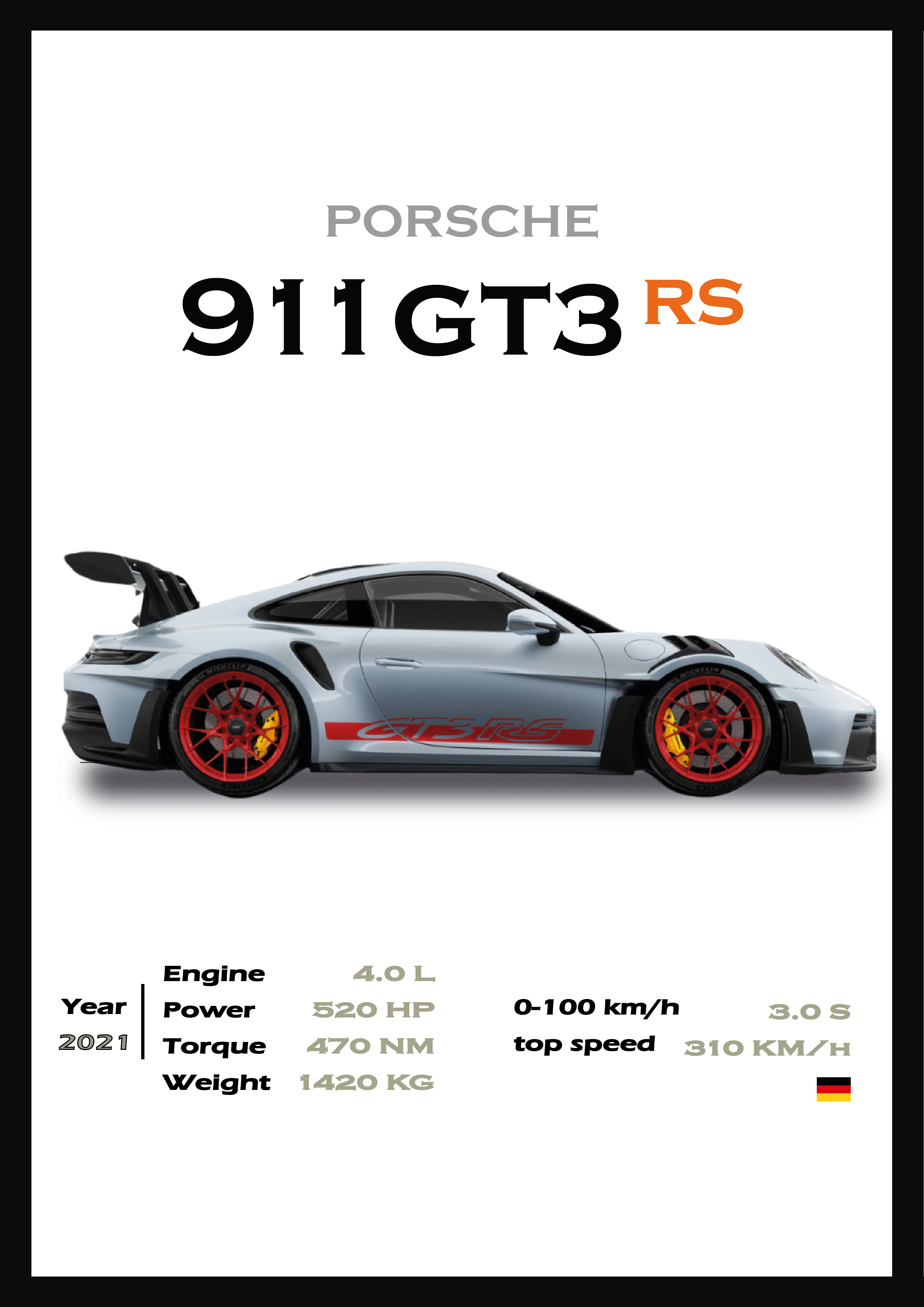 Porsche 911 GT3 rs