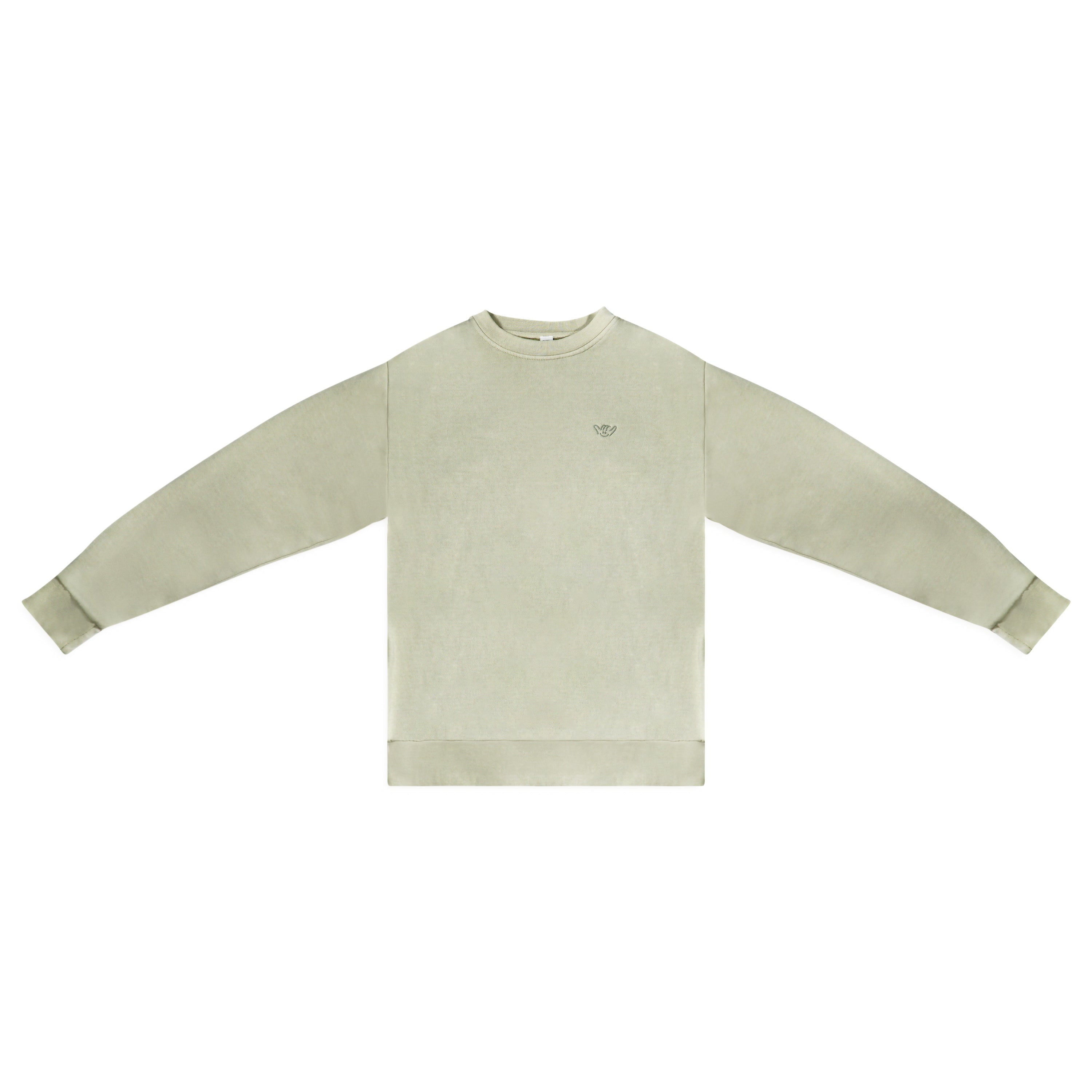 Mini Shaka Crewneck - Pistachio