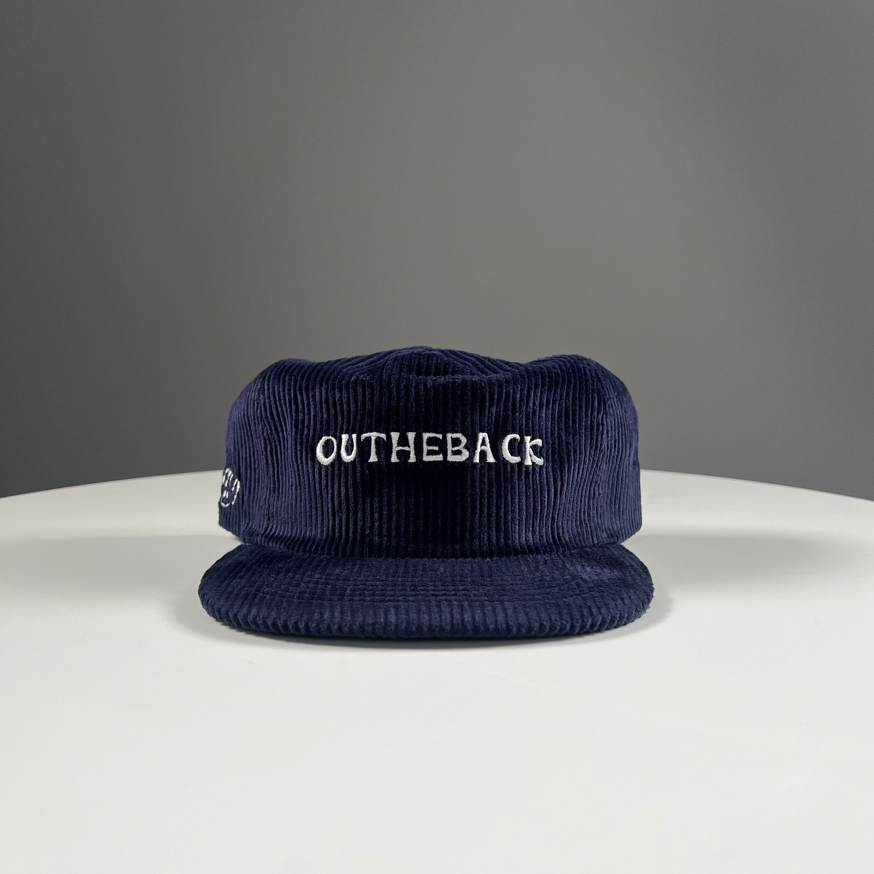 Blue Corduroy Hat