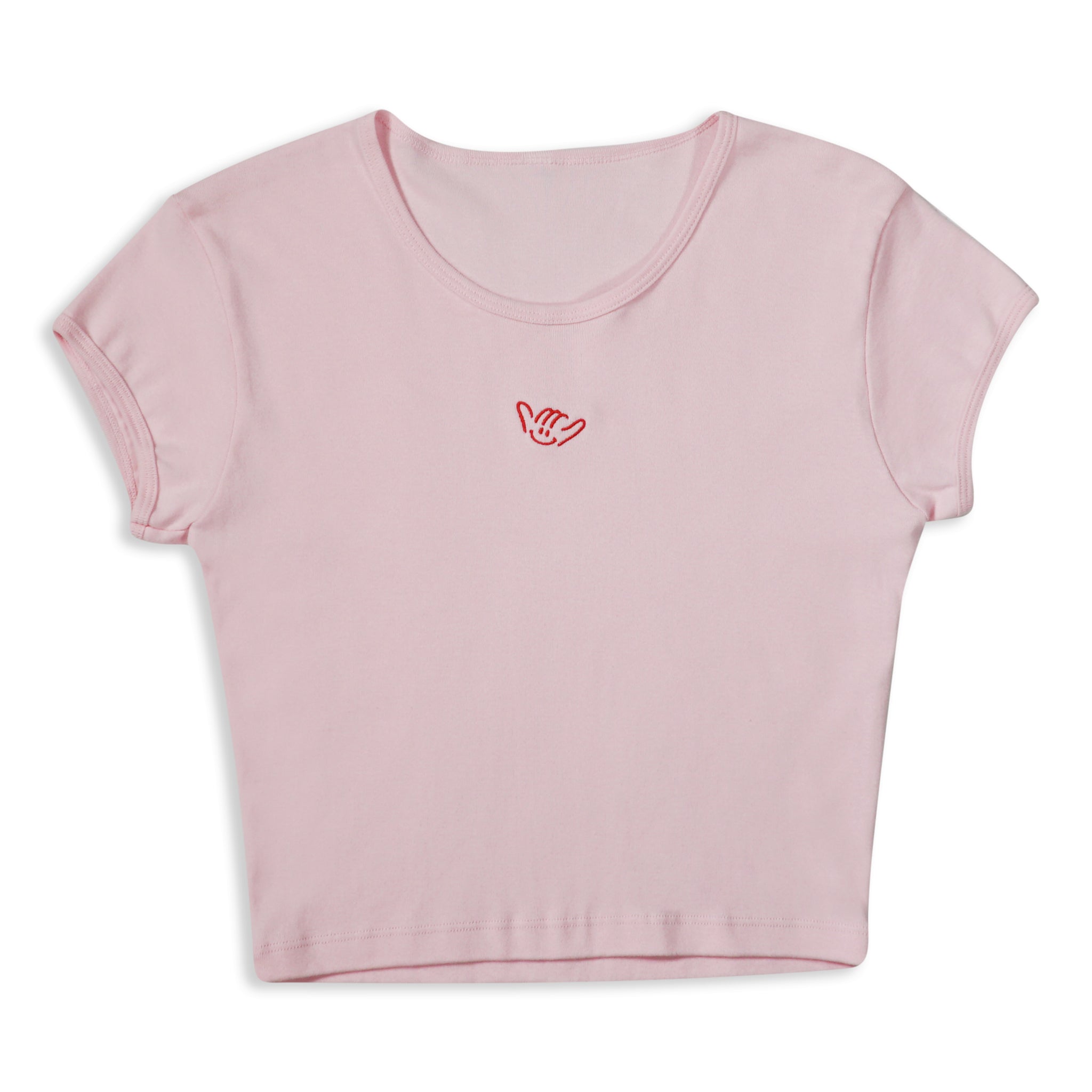 Baby Pink Crop Top