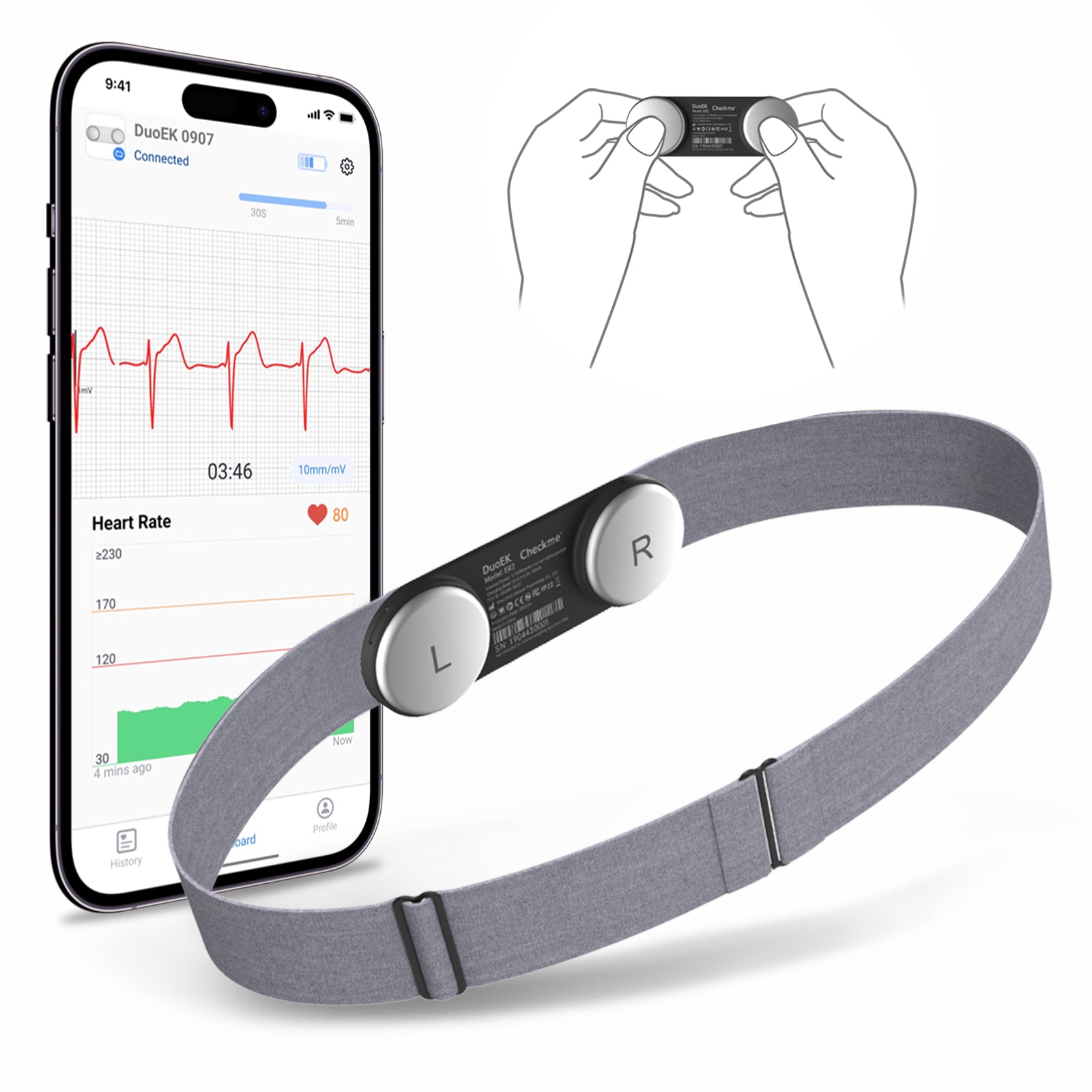 Checkme DuoEK ECG Monitor