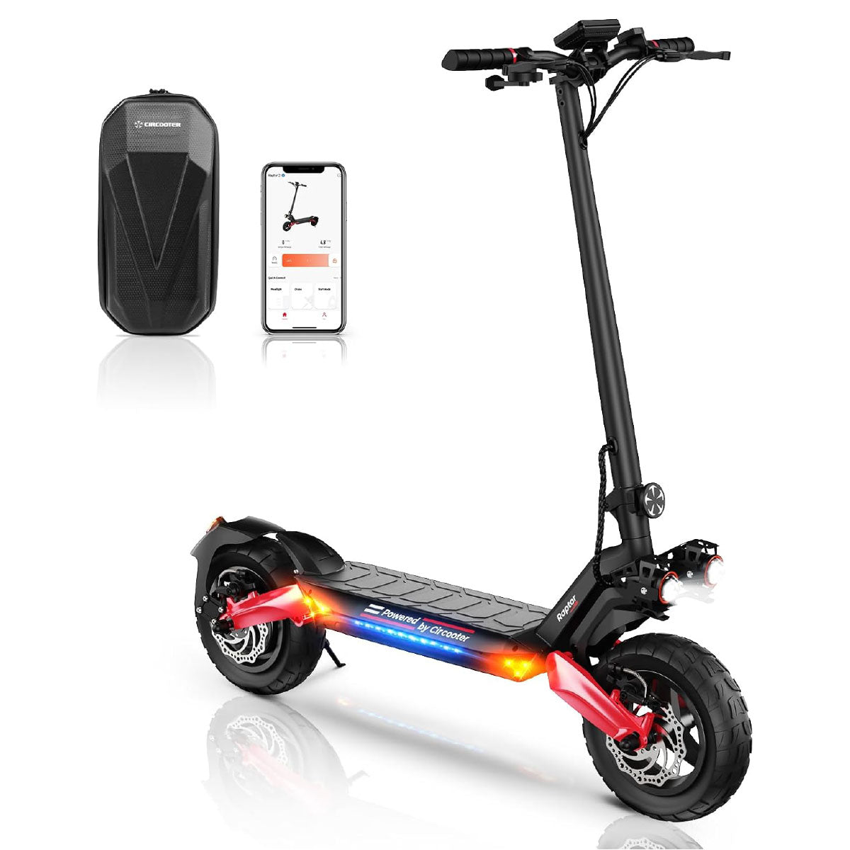 isinwheel® 1000W 60KM Long Range E-Scooter GT2