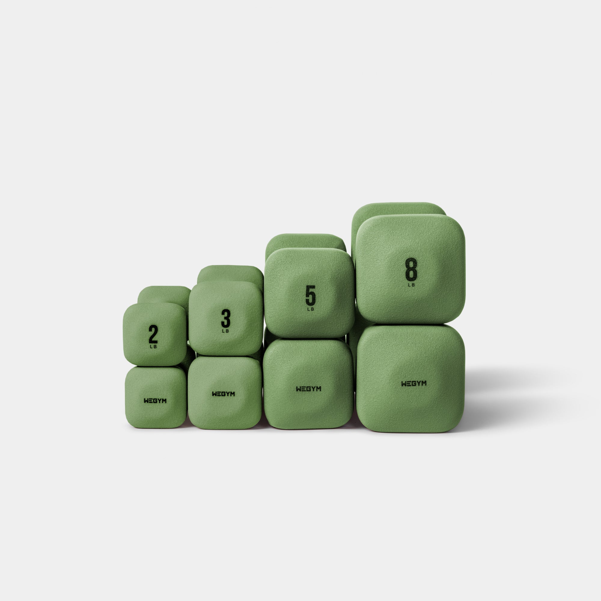 SafeGrip Dumbbells - Lower Set
