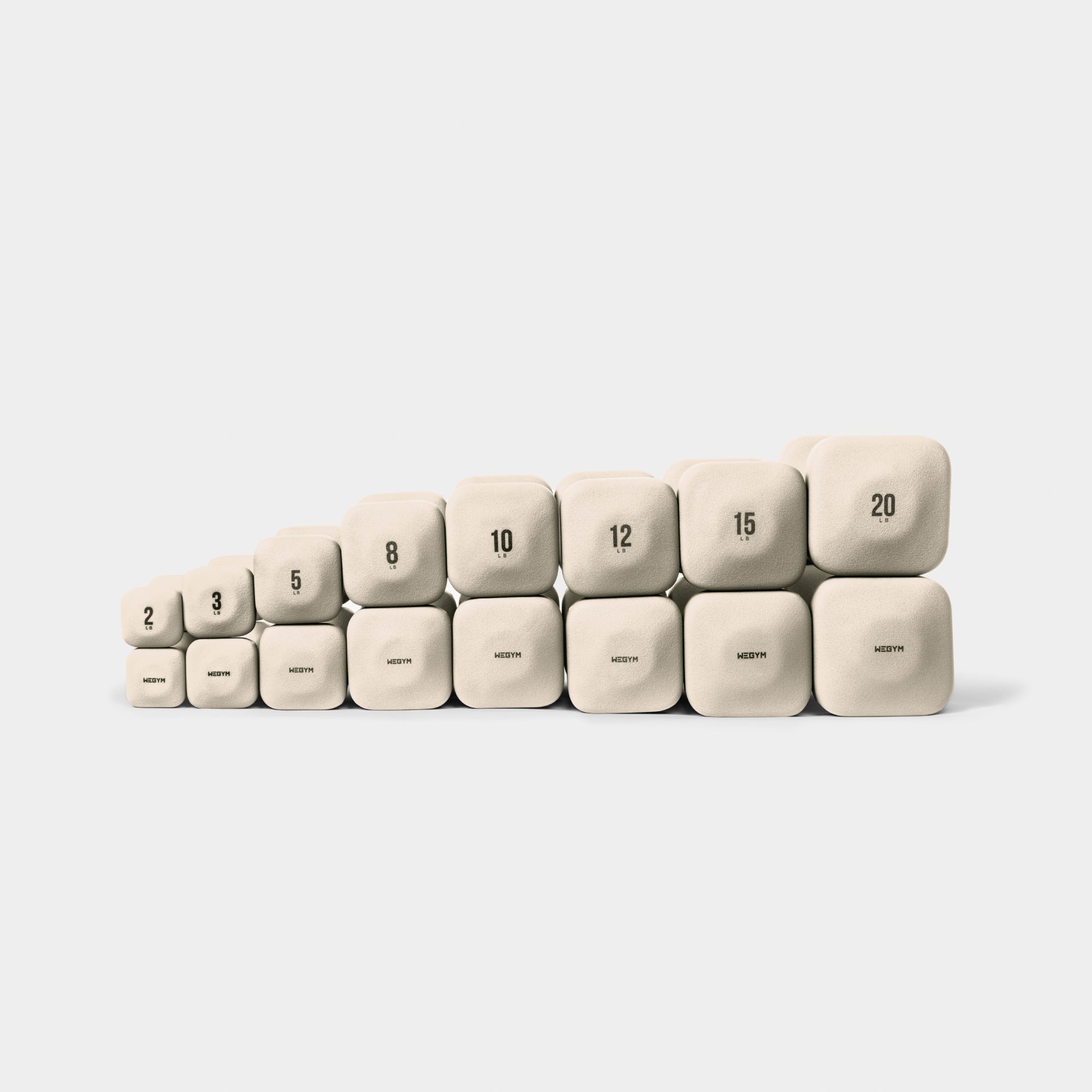 SafeGrip Dumbbells - Full Set