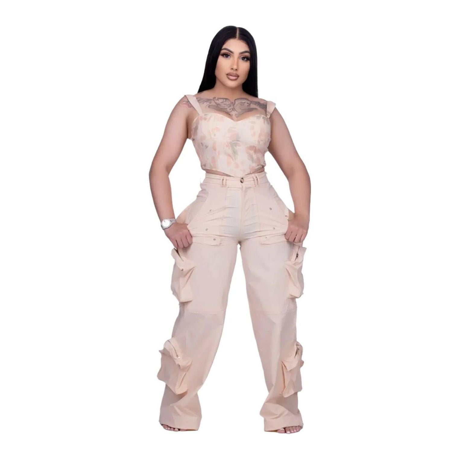 Trendy Corset and Pants