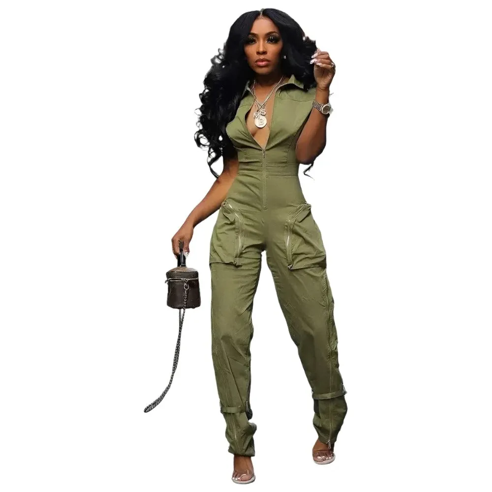 Chic Utility Jumpsuit