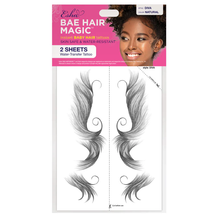 Bae Hair Magic Instant Tattoo Sticker - Diva