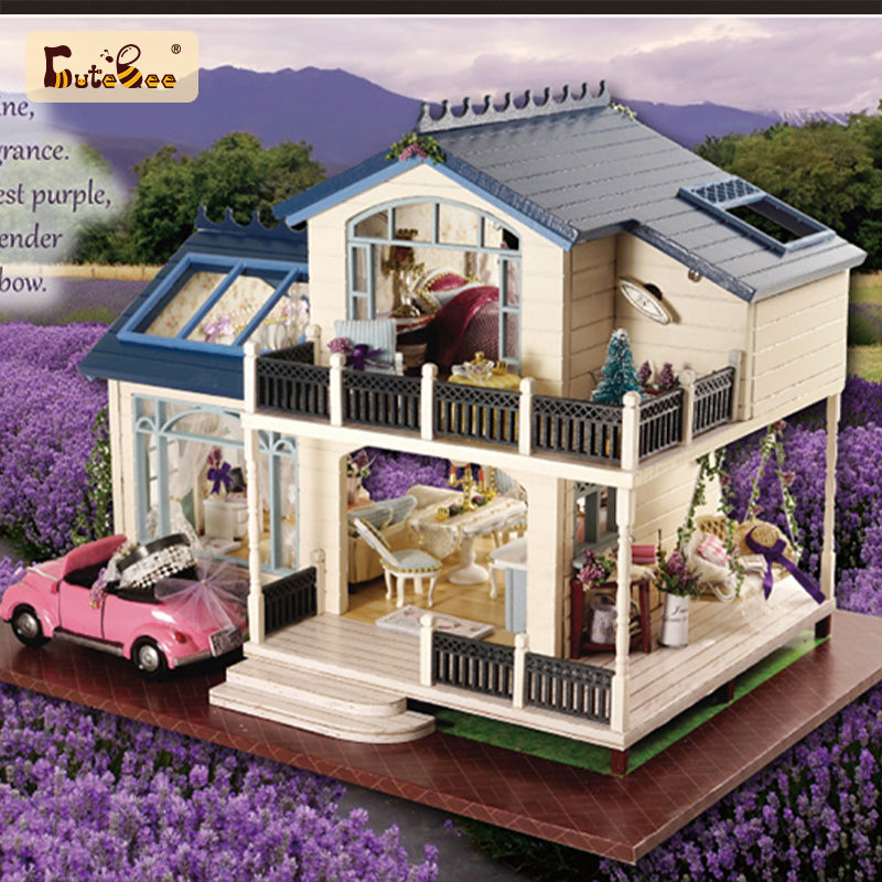 CUTEBEE 1:24 Dollhouse Kit (PROVENCE LAVENDER)