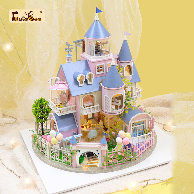 CUTEBEE 1:24 Dollhouse Kit (Fairy Castle)