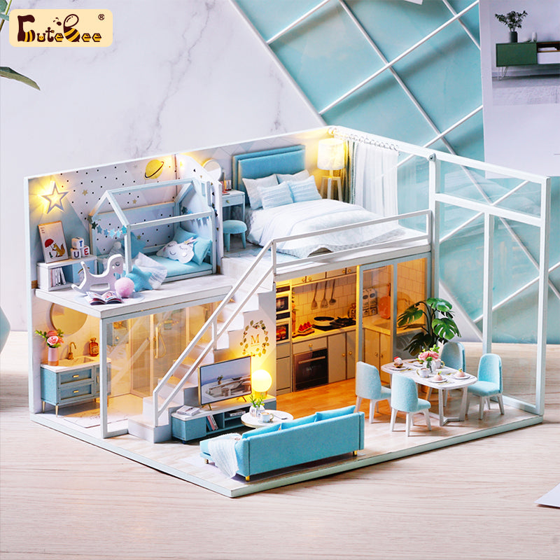 CUTEBEE 1:24 DIY Dollhouse Kit (Poetic Life)