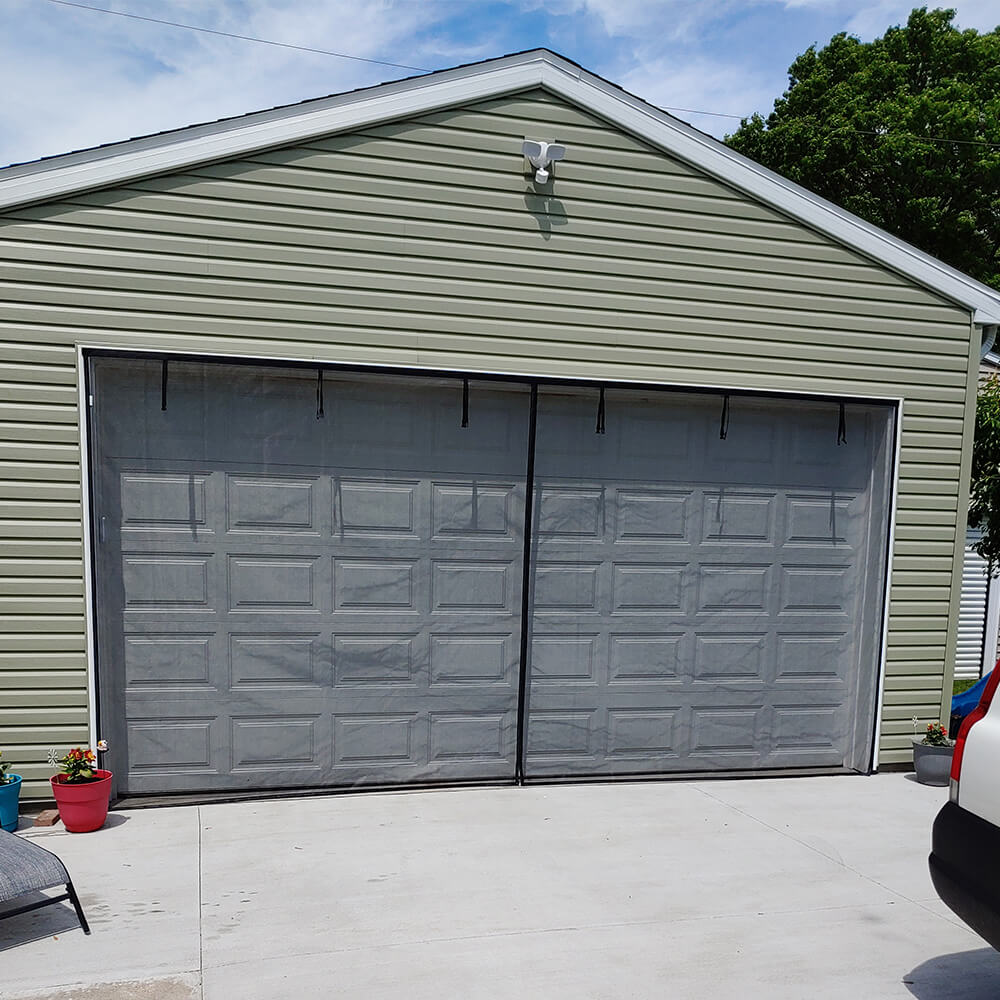 Magic Garage Door Screen