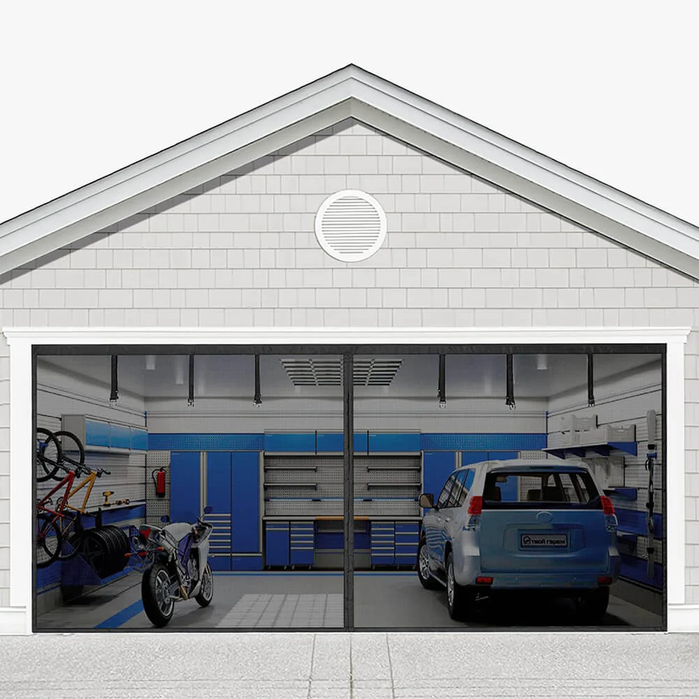 2 Car Garage Screen Door