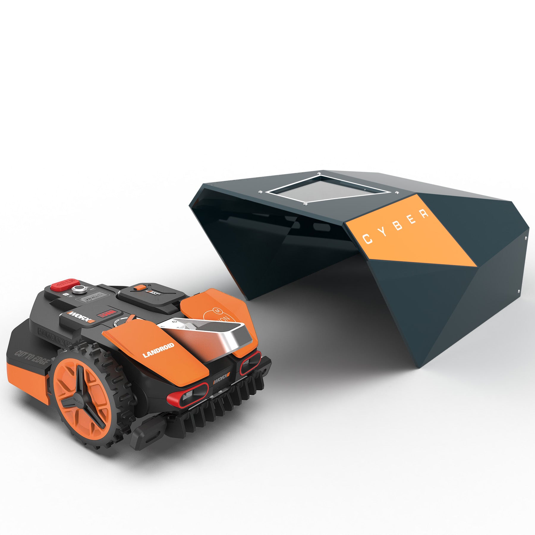 Cyber Vision Garage per robot tagliaerba Worx Vision
