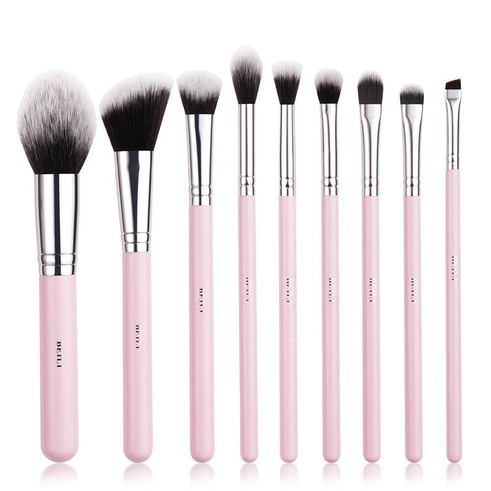 BEILI 9Pcs Blushing Pink Makeup Brush Set 9PCS  FY09/FY09T