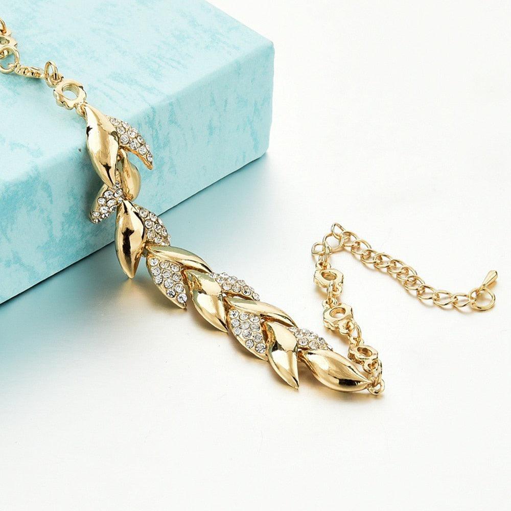 Bohemian Style 14K Gold Plated Bracelet For Women LJ12