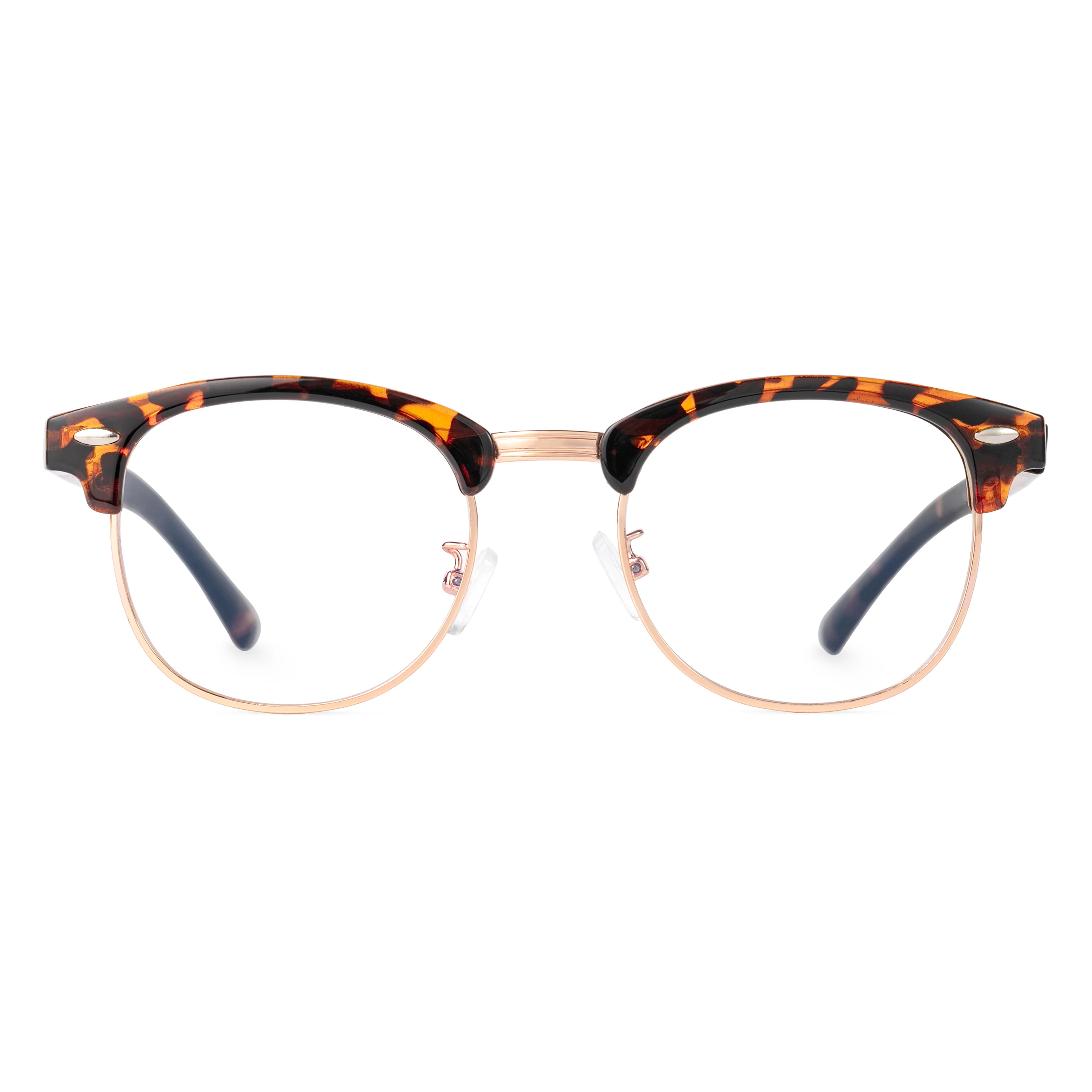 Lasha | Round/Tortoiseshell/Metal