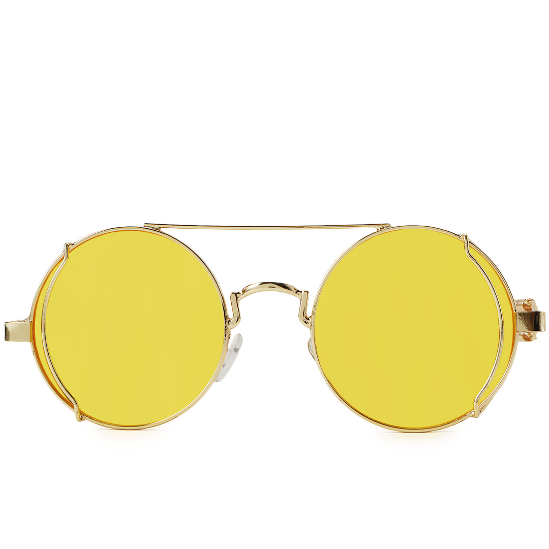 Binfing | Round/Yellow/Metal