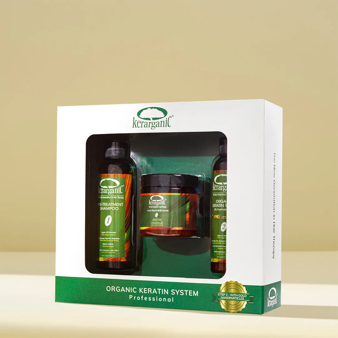 DIY ORGANIC KERATIN SET - FORMALDEHYDE FREE KERATIN TREATMENT