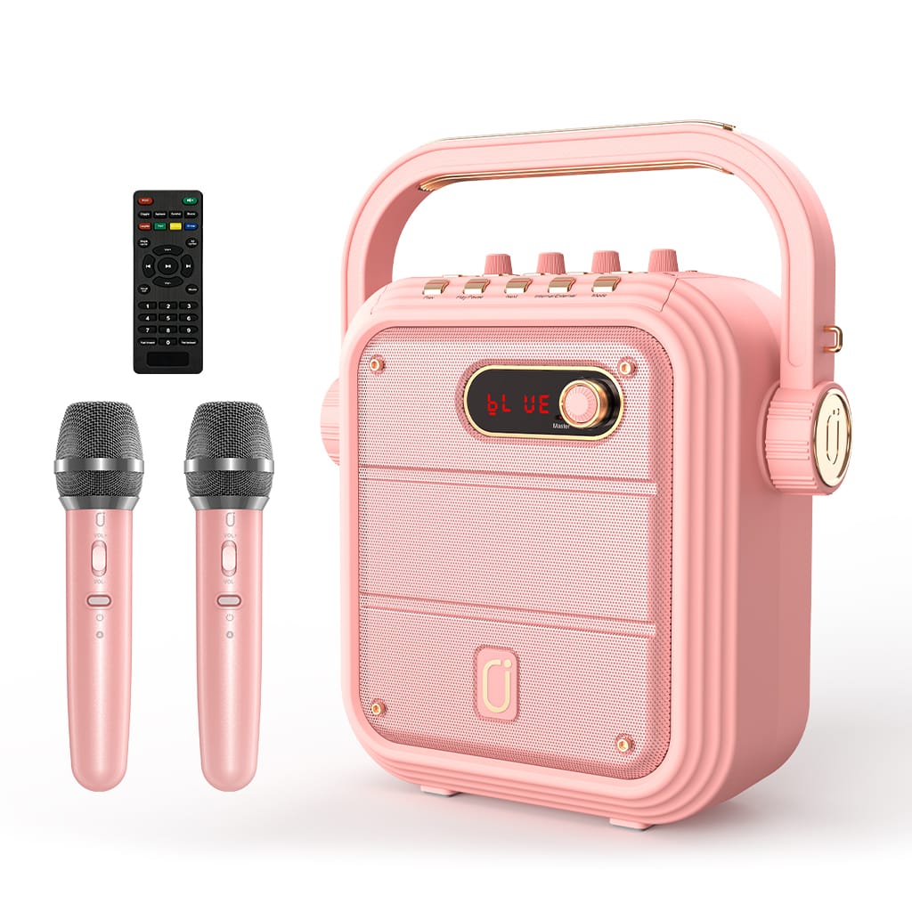 JYX TX02 Bluetooth Karaoke Machine With Two Microphones