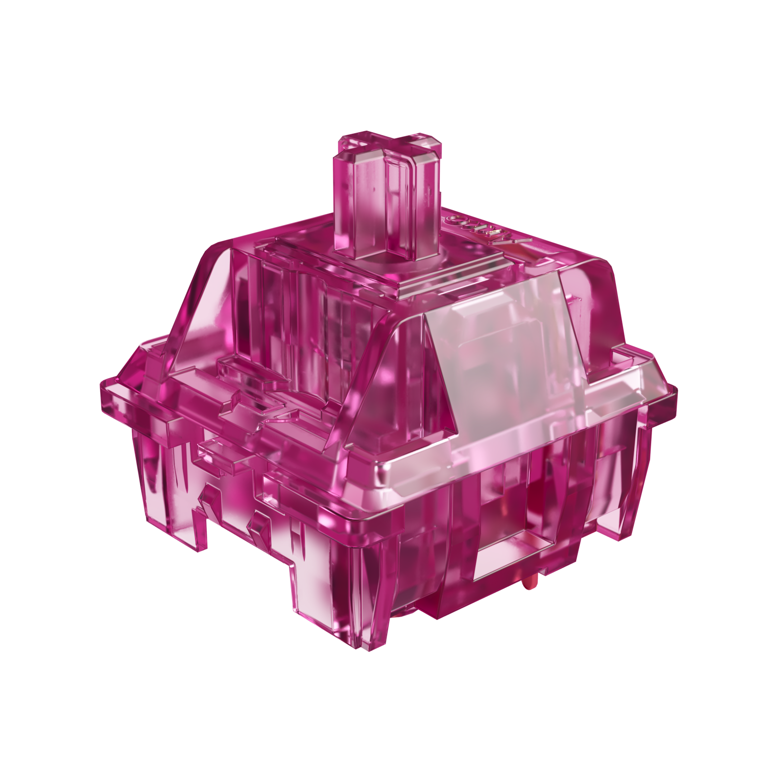 CS Crystal Wine Red Switch (45pcs)