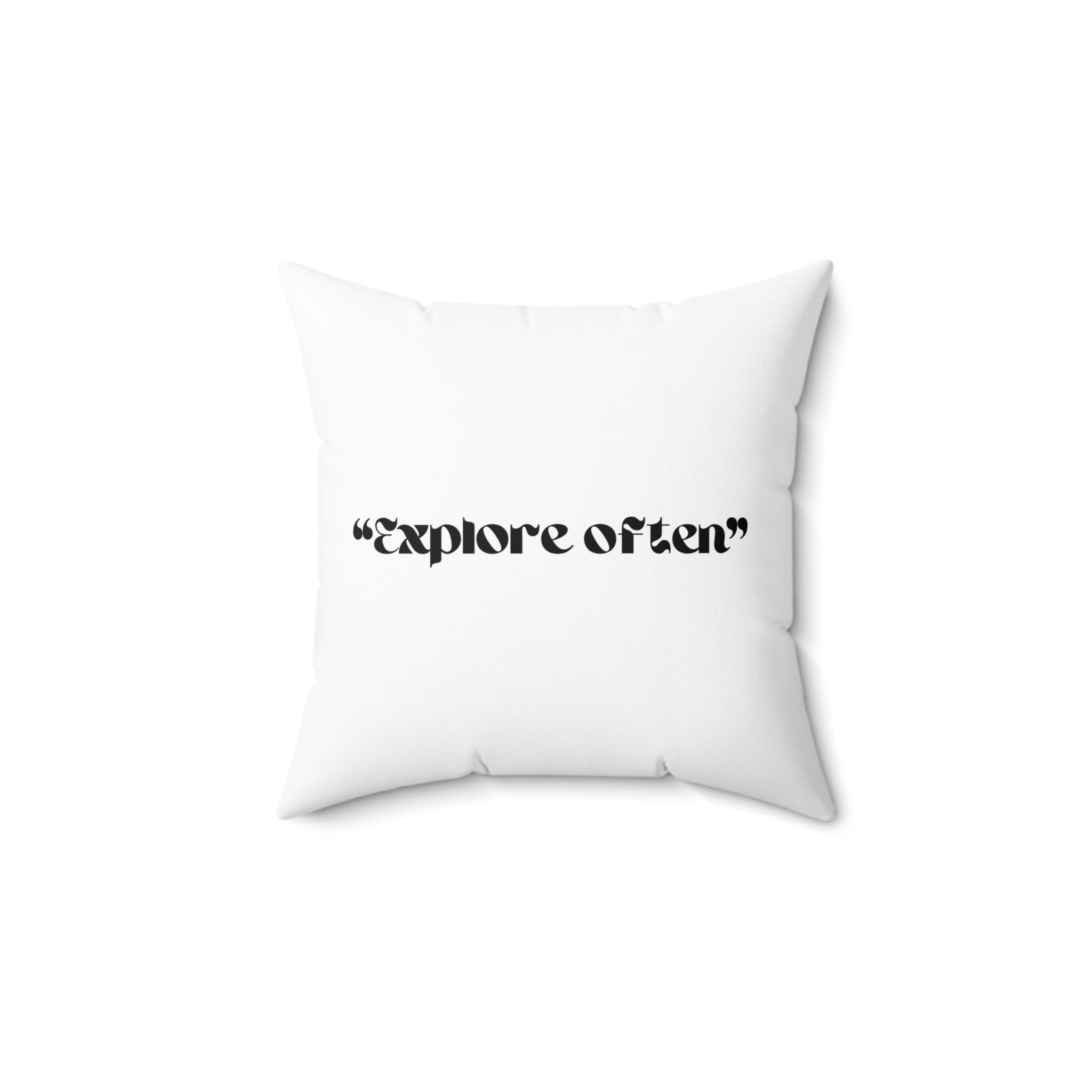 Spun Polyester Square Pillow