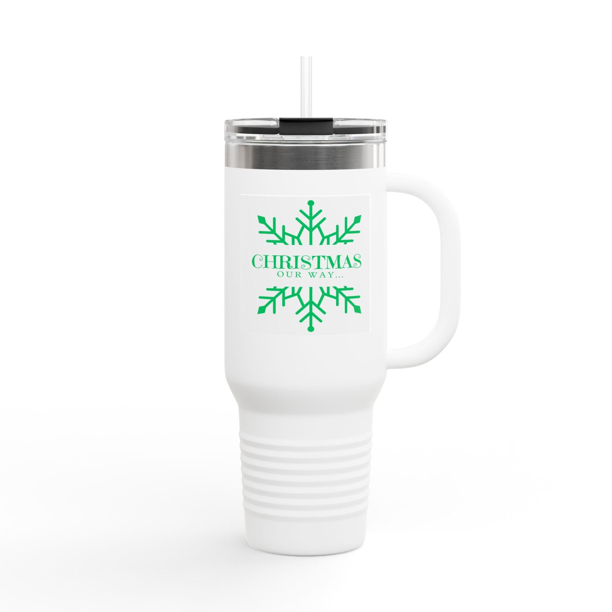 Festive themed Travel Mug, 40oz