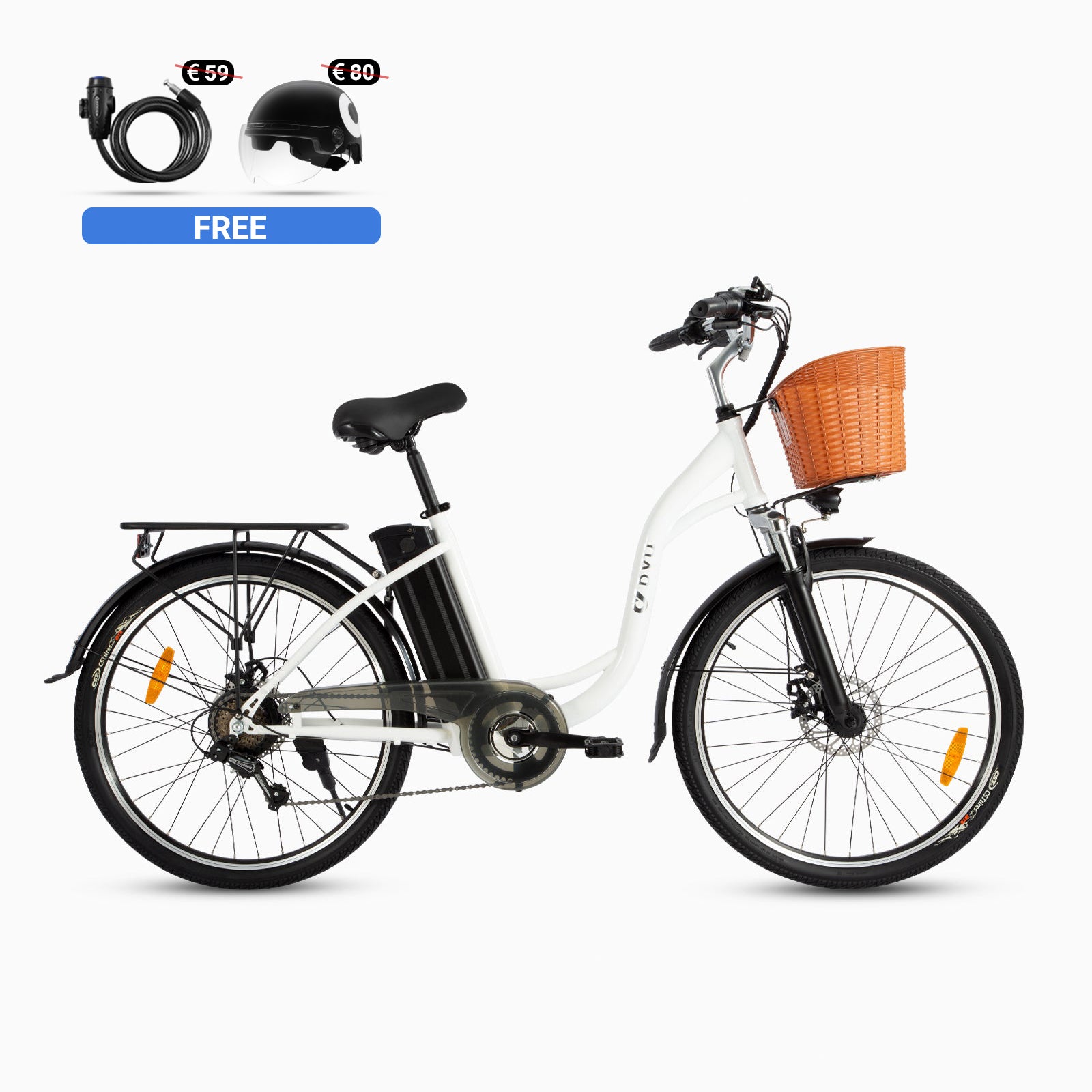 DYU C6 26 Inch City Electric Bike