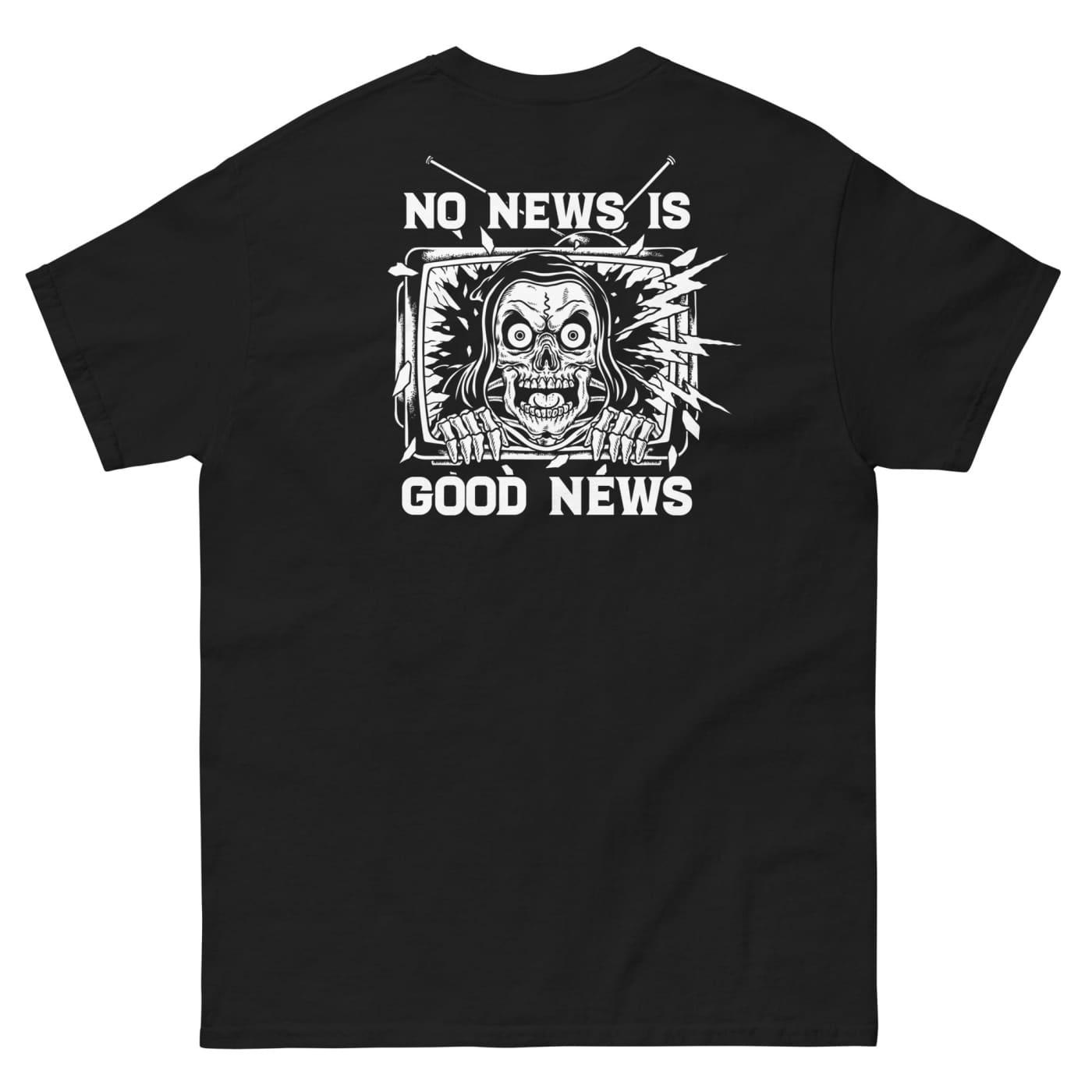 No News is Good News T-Shirt - Death and Friends - Streetwear Brand UK