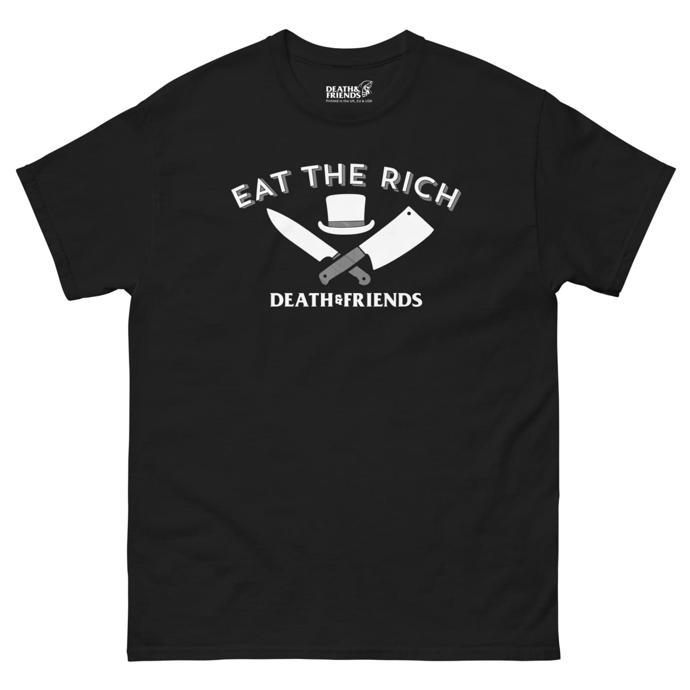 Eat the Rich T-Shirt - Death and Friends - Alternative Clothing Brand UK