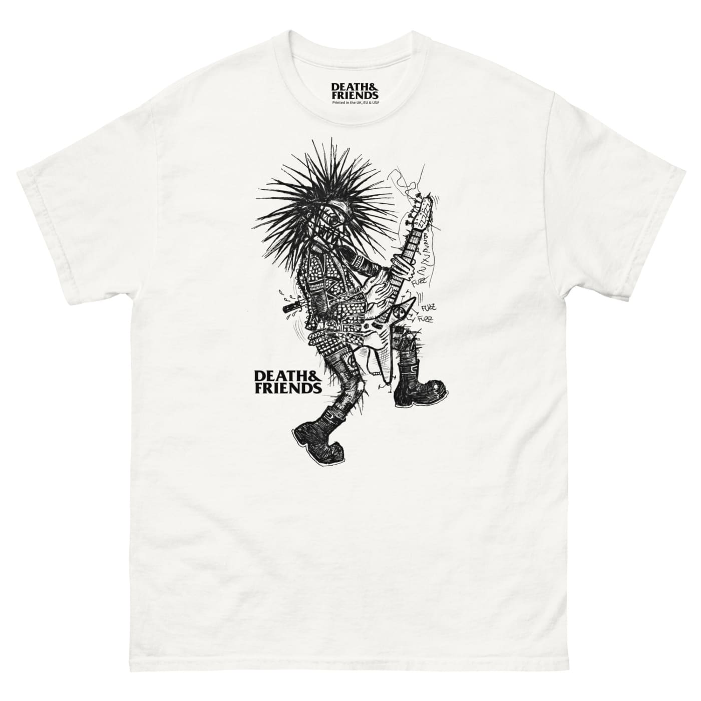 Fuzz Fuzz Fuzz T-Shirt - Death & Friends Ltd - Streetwear Brand UK