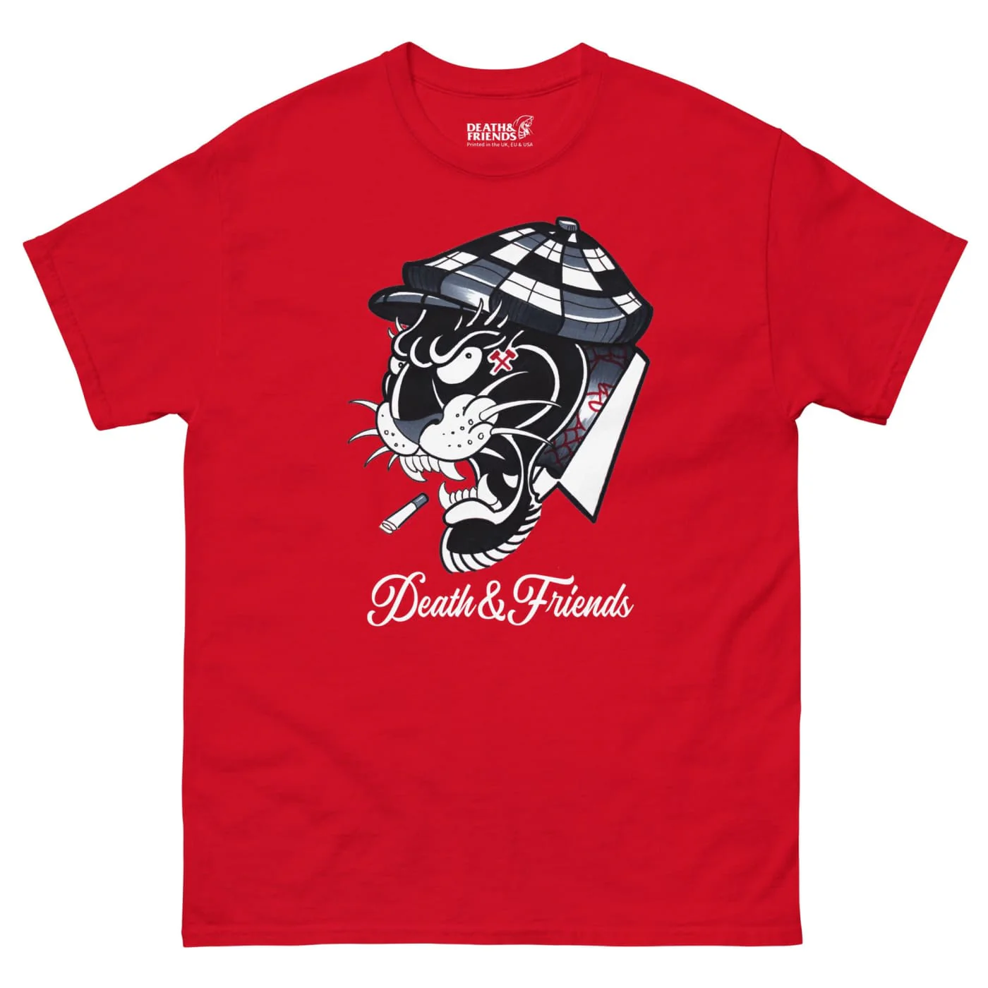 "Punk Panther" T-Shirt - Death and Friends - Underground Streetwear Brand