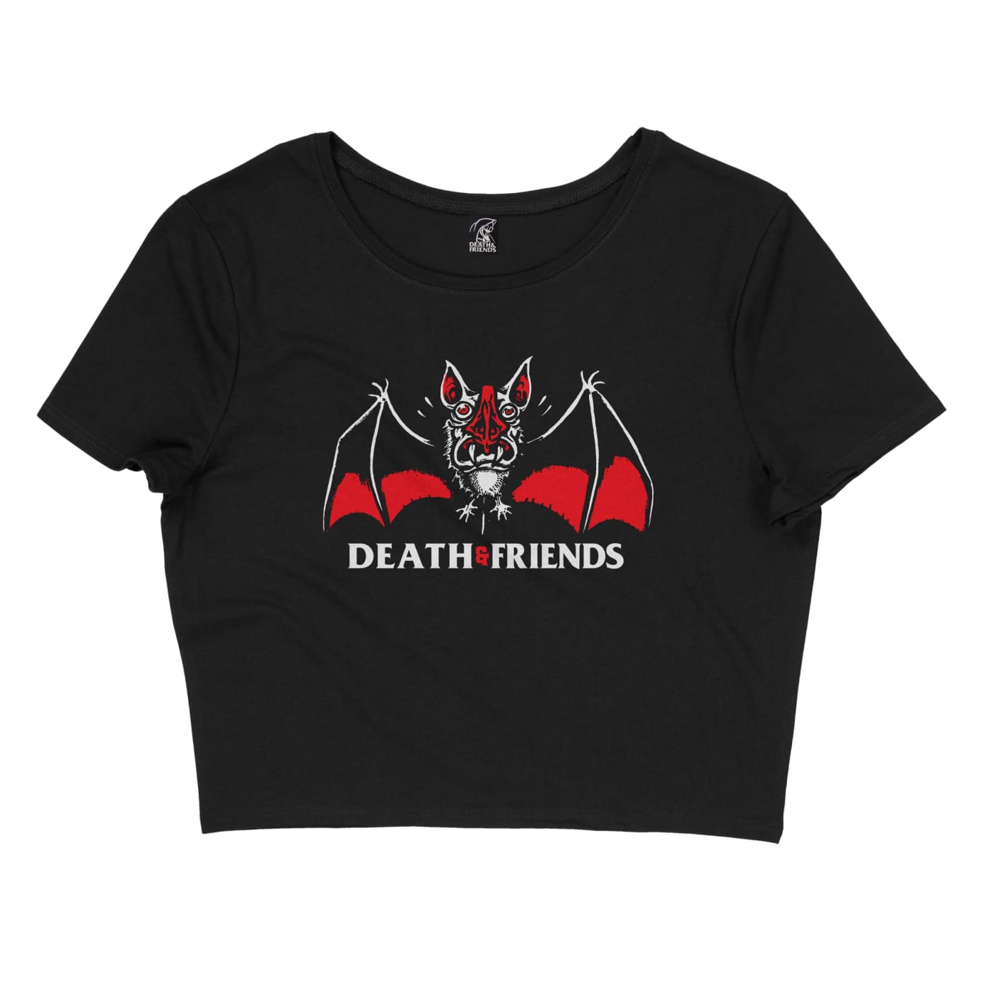 Women’s Bat Crop Top - Death and Friends - Streetwear Brand UK