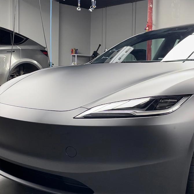 Tesla Matte Metallic Black