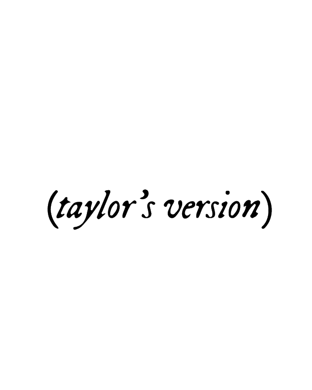 Taylor's Version     2*2 inch