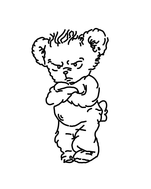Harry Bear     2*2 inch