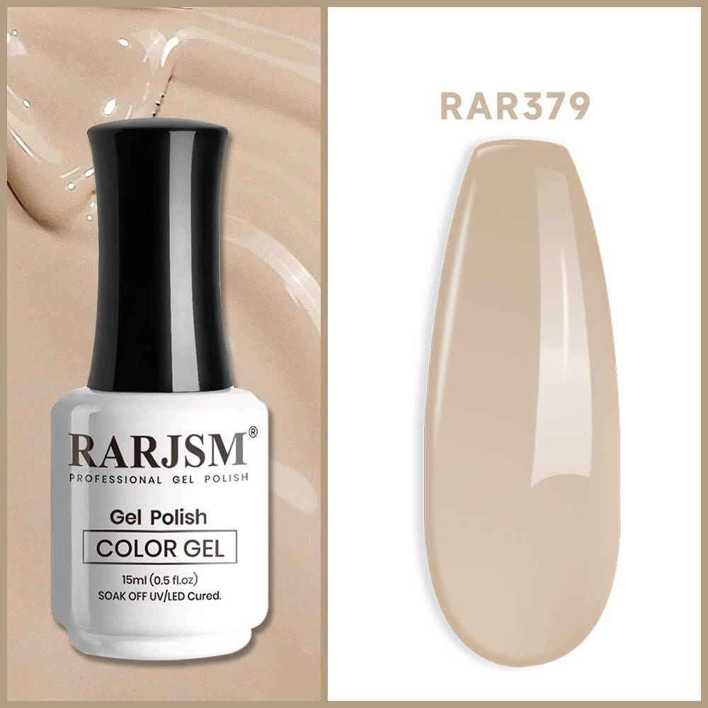 Light Gray | RARJSM ®Classic Color Gel  Polish| 15ml #379
