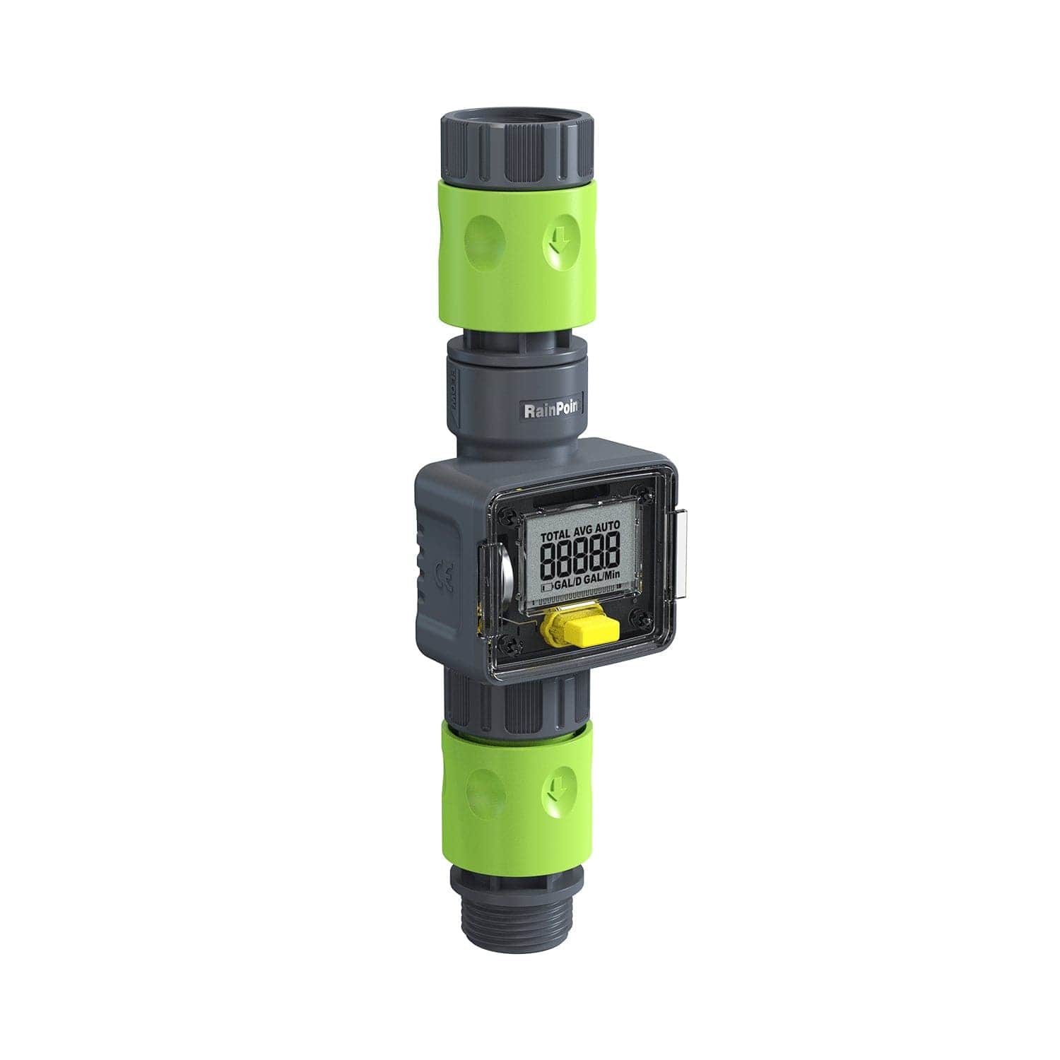 RainPoint Digital Hose-End Water Flow Meter (For US)