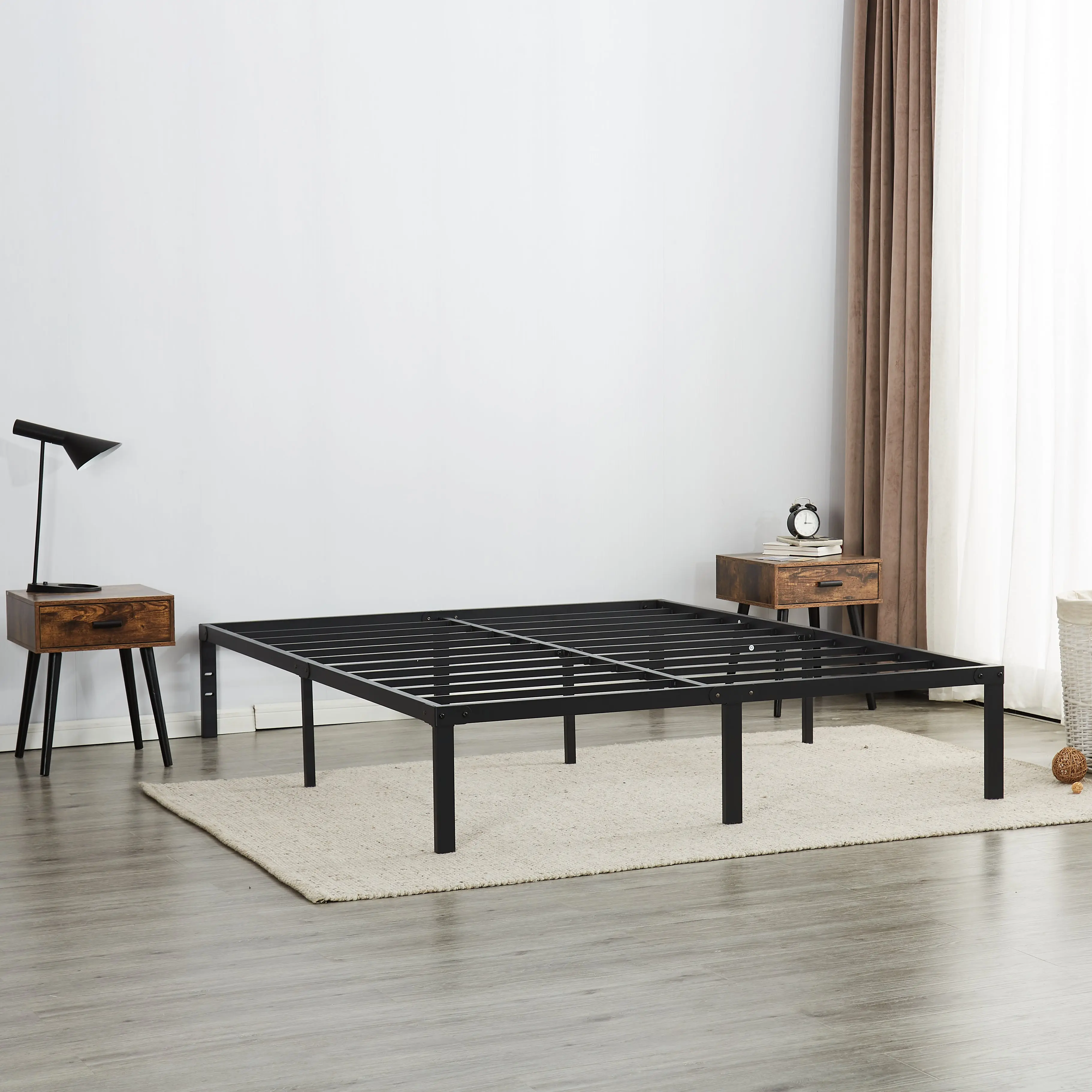 Serenity Metal Platform Bed frame