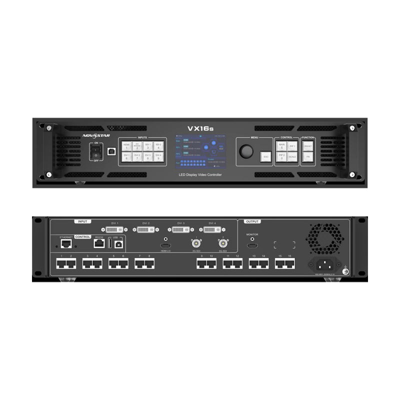LED Screen Controller: Novastar LED Display Video Processor All-in-one LED Controller-VX16S
