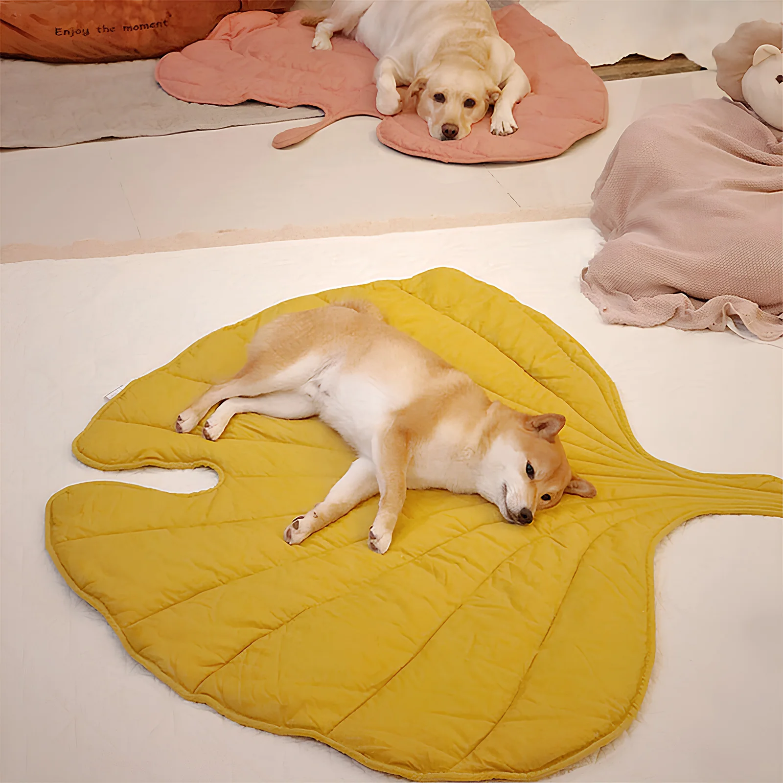 Unique Various Leaf Shape Dog & Cat Mat Blanket