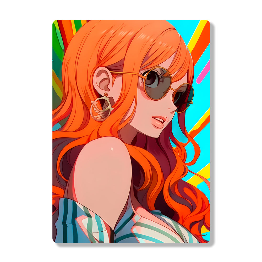 Nami - Onepiece - Metal Poster - Losstail