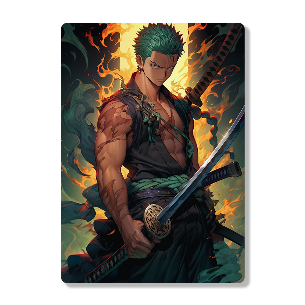 Roronoa Zoro - Onepiece - Metal Poster - Losstail